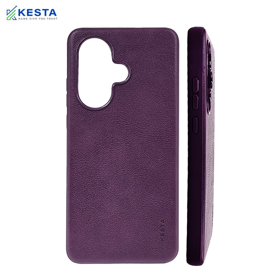 Oneplus Nord CE3 Cover - Brave Purple Leather Case (Waterproof & Dustproof)